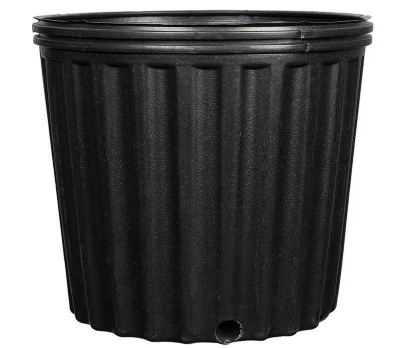 Nursery Pot Black 2 Gallon - 50 per sleeve - Nursery Containers